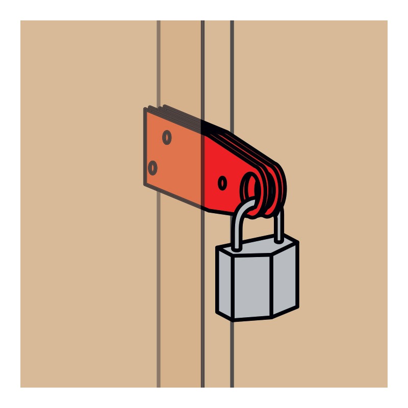 Pattes porte-cadenas