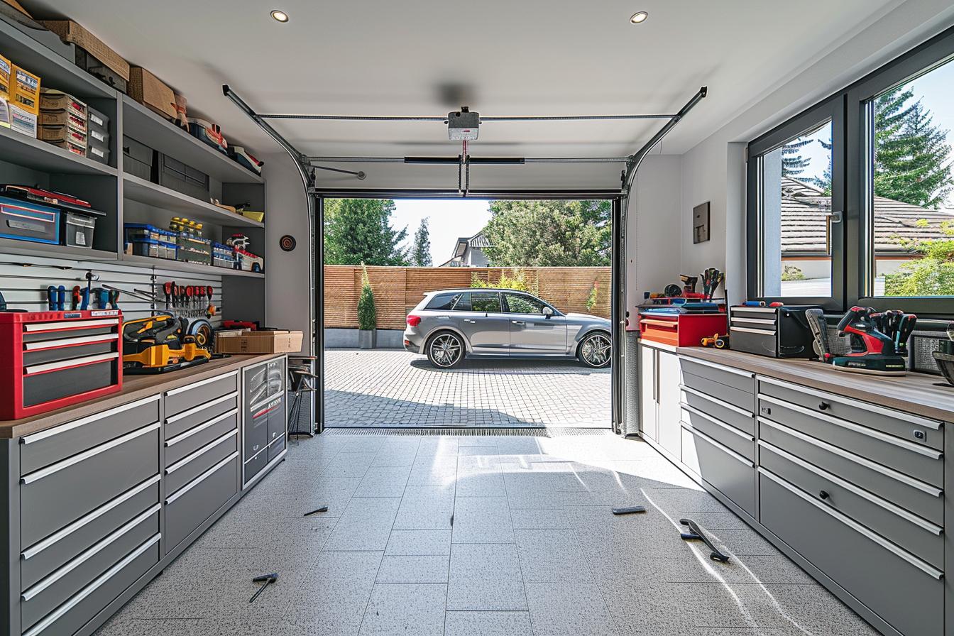 Garage pour stocker ses affaires