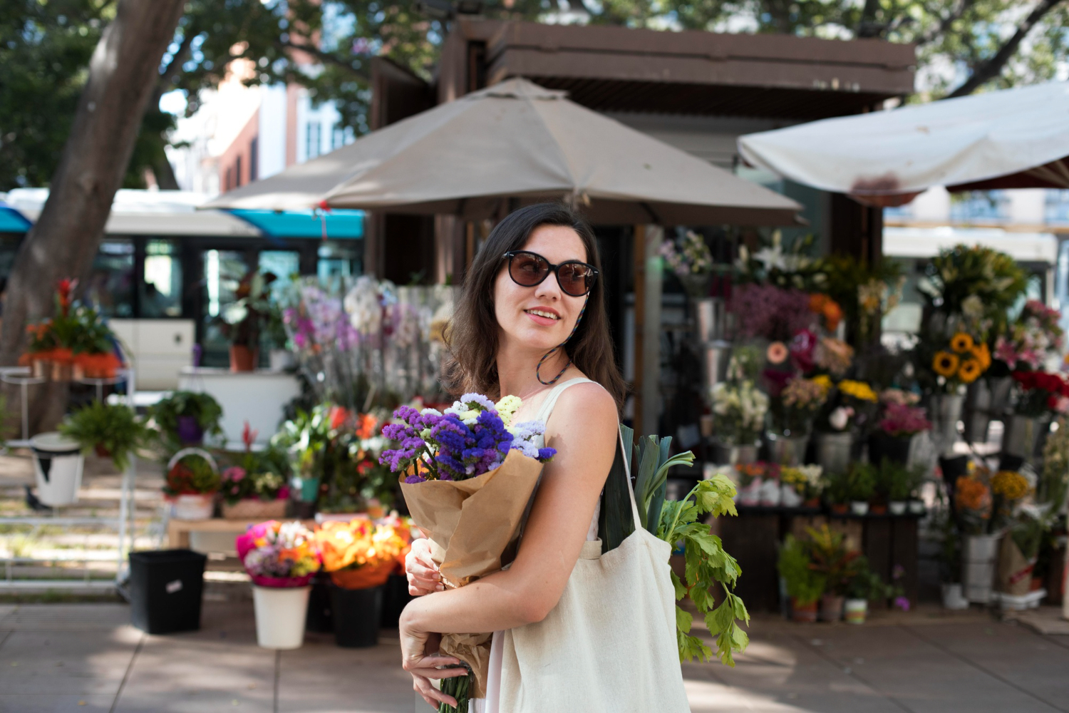 March&eacute; aux fleurs Cours Saleya