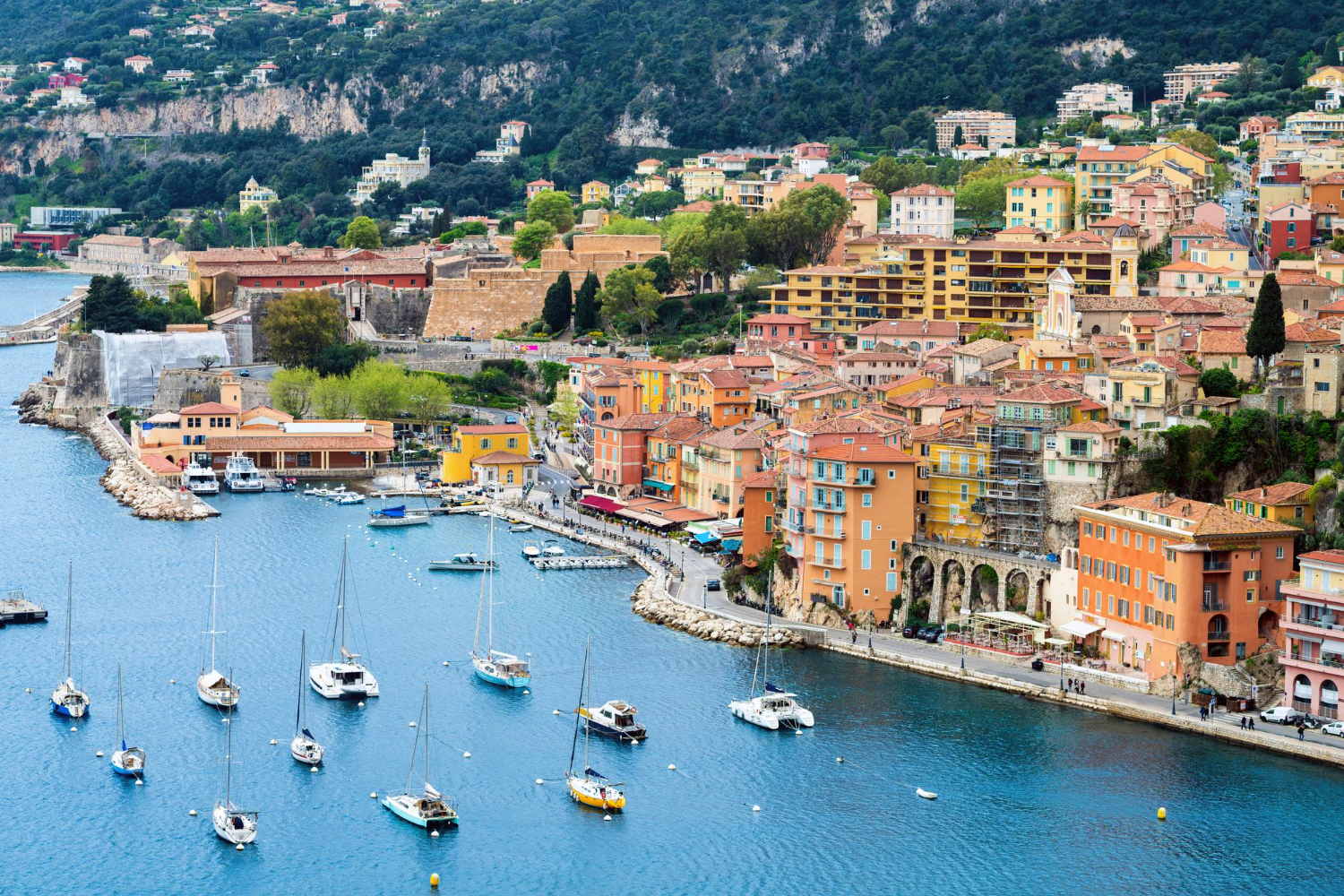Port color&eacute; de Villefranche-sur-Mer